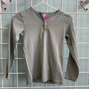 Size 3T - Green Organic Shirt (Light)