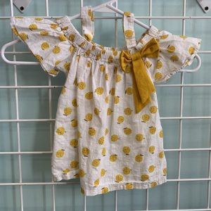 Size 5 - White/Yellow Lemon Shirt