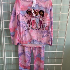 Size 5/6 - Pink/Purple PJ Set (New)