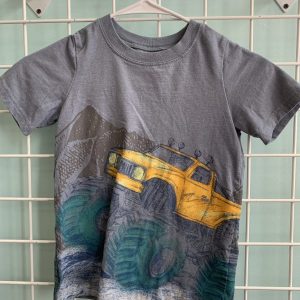 Size 6 - Blue Monster Truck Shirt