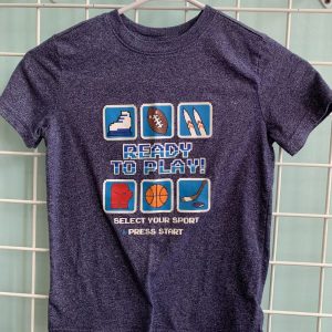 Size 6/7 - Blue Sports Shirt
