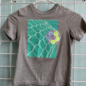 Size 6/7 - Grey Soccer Shirt