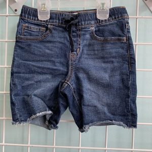 Size 6/7 - Blue Jean Cut Off Karate Slim Short