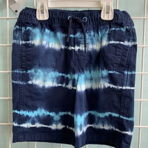 Size 6/7 - Blue Tie Dye Short