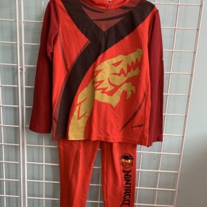 Size 8 - Red Lego Ninjago Set