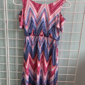 Size 14 - Pink/Blue Dress