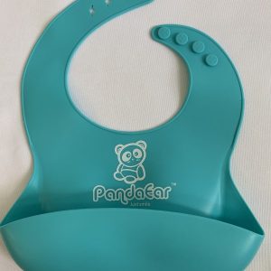 Gear: Blue Silicone Bib
