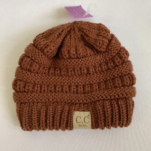 Winter Hat - Infant/Toddler, Brown CC Baby