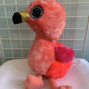 Toy:  Ty Beanie Boo - Gilda the Giant Pink Flamingo