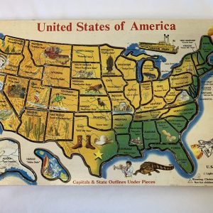 Puzzle: 50 Piece Melissa & Doug - United States of America