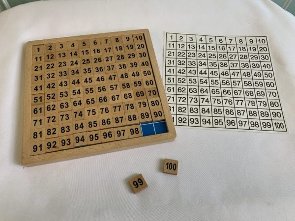 Toy: Wooden 100s Board