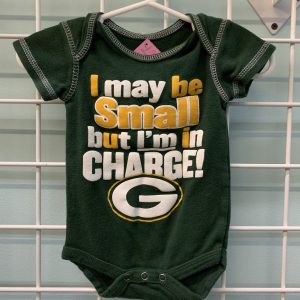 Size 00/03 Month - Green Packers Onesie