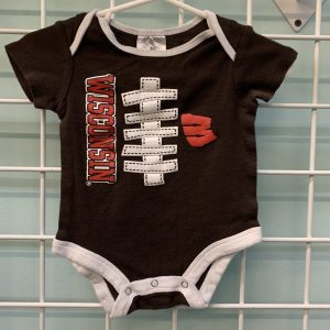 Size 03/06 Month - Brown Badgers Onesie