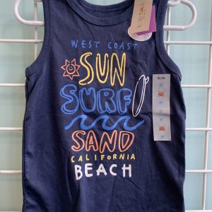 Size 3T - Blue Summer Tank Top (New)