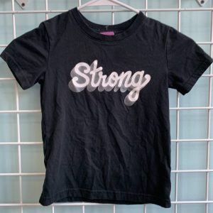 Size 5T - Black Strong Shirt