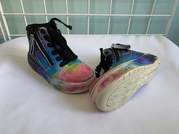 Shoes - Size 11.5 Toddler, Rainbow High Top