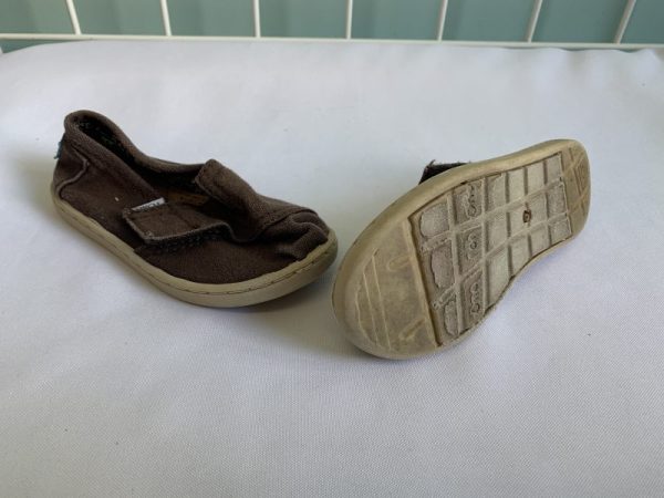 Shoes - Size 08 Toddler, Brown Toms