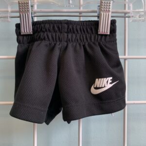 Size 00 Newborn - Black Nike Short