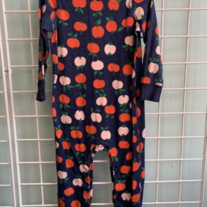 Size 3T - Blue/Red Apple Hanna PJ Footless Sleeper
