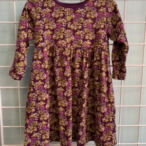 Size 3T - Purple Floral Lands End Dress