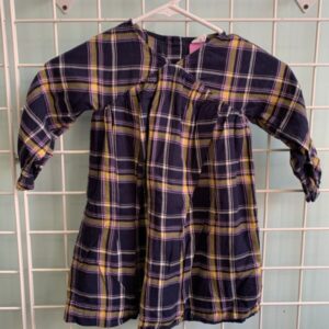 Size 4T - Blue/Purple Plaid Gap Dress