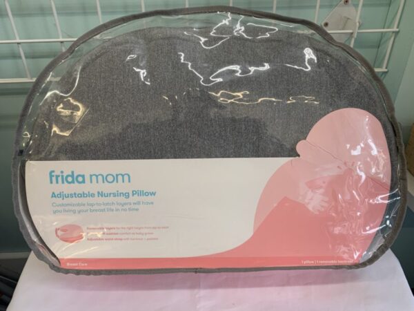 Gear: Grey Frida Mom Adjustable Nursing Pillow
