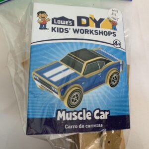 Toy: Lowe's DIY Kids Workshop - Muscle Car