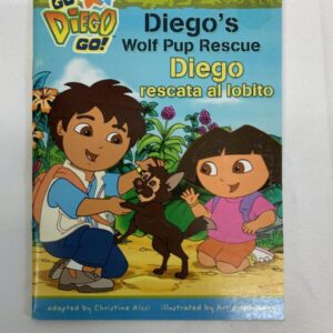 Picture Book - Diego, Wolf Pup Rescue (English/Spanish)