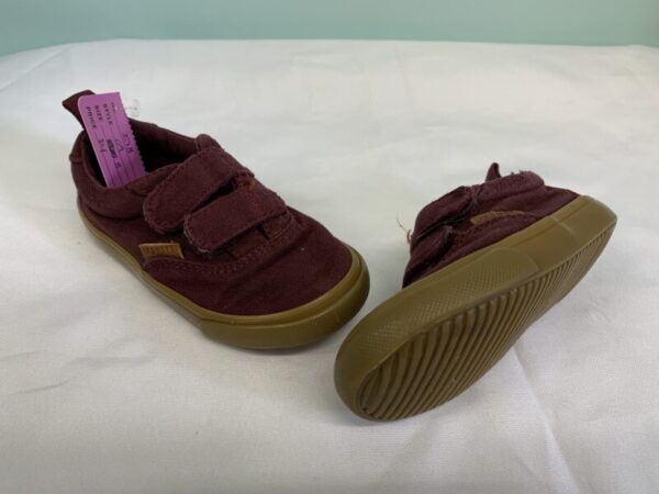 Shoes - Size 08 Toddler, Maroon Velcro Old Navy