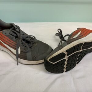 Shoes - Size 04 Youth, Grey/Orange Nike