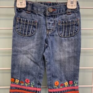 Size 06/12 Month - Blue Floral Gymboree Jean