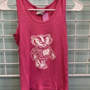 Size 6/8 - Pink WI Badgers Tank Top