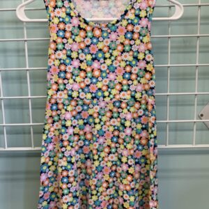 Size 7/8 - Blue Floral Dress