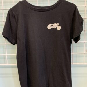 Size 12/14 - Black Vintage Motorcycle Shirt