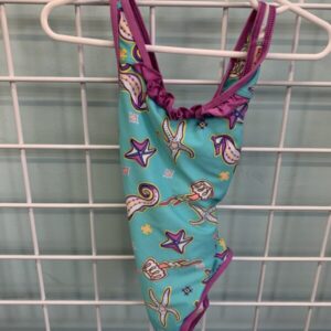 Size 18/24 Month - Blue/Purple Sea Creature Swimsuit