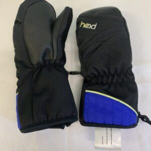 Gear: Toddler 2/4 Year, Black/Blue Mitten