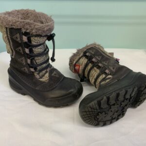 Boots - Size 12 Toddler, Grey/Black/Purple North Face Winter