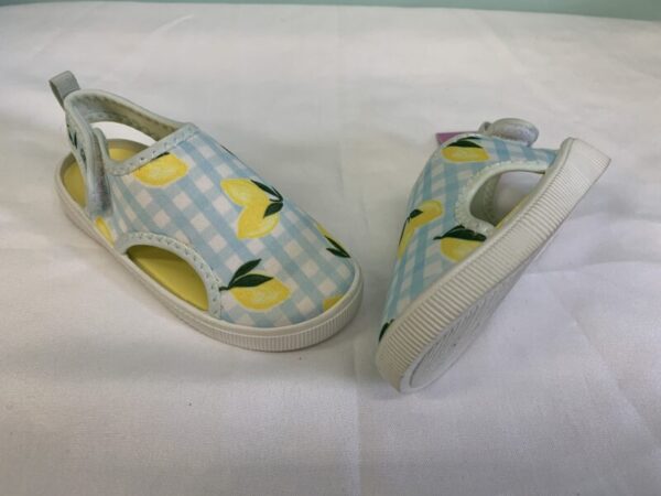 Sandal - 07 Toddler - Blue/Yellow Lemon