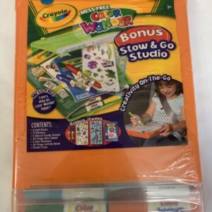Toy: Crayola Color Wonder Stow & Go Studio (New)