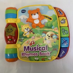 Toy: Vtech Musical Rhymes Book in Red