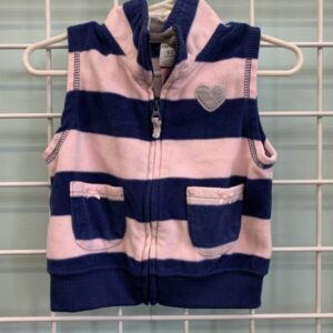 Size 12 Month - Blue/Pink Vest