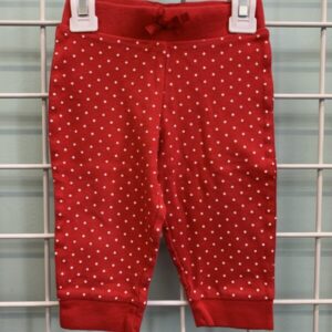 Size 12 Month - Red Polka Dot Pant