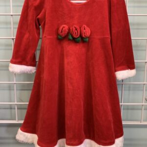 Size 2T - Red/White Le Top Dress