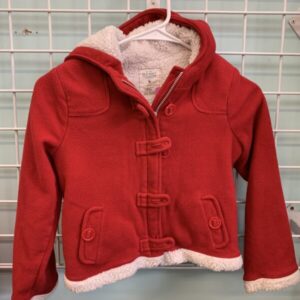 Size 4/5 - Red Fleece Jacket