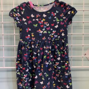 Size 6/6x - Blue Butterfly Dress
