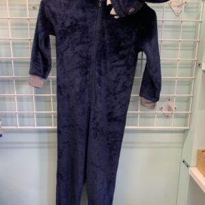 Size 6/7 - Blue Shark Footless Sleeper