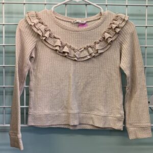 Size 7/8 - Cream/Gold Shirt