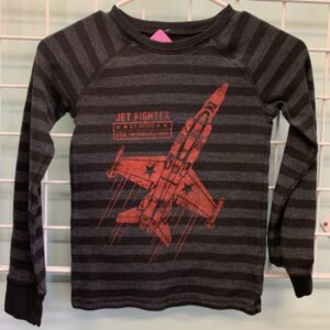 Size 7x - Black/Grey Jet Shirt