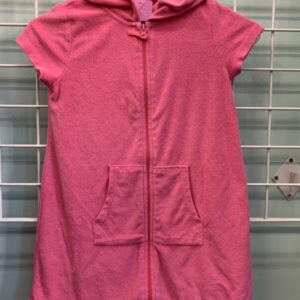 Size 7/8 - Pink Pool Cover-Up