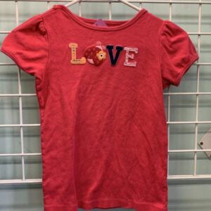Size 8 - Pink Love Shirt